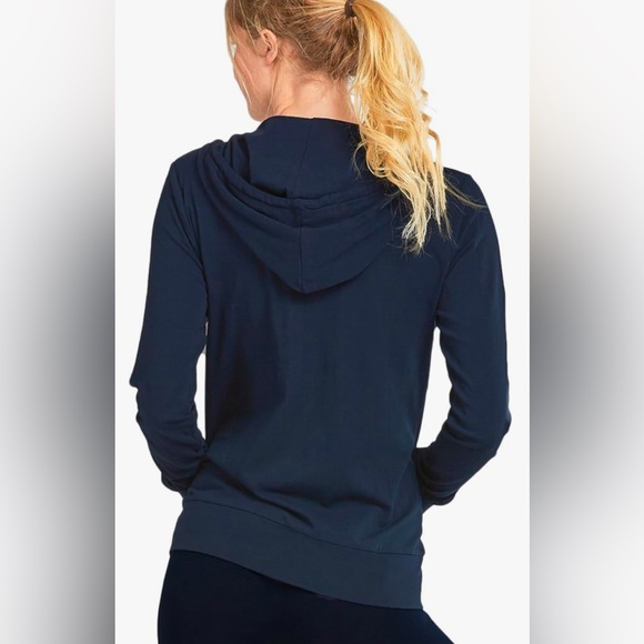 NWT Sofra Women's Cotton Blend Lightweight Zip Up Hoodie Size Medium - Picture 2 of 7